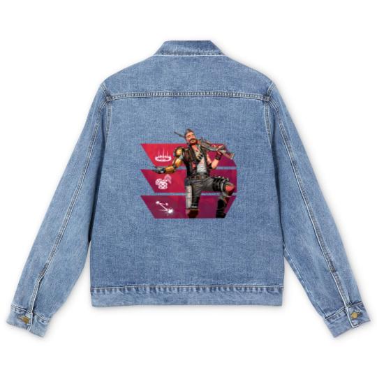 Discover Apex Legends Fuse - Abilities - Apex Legends - Men's Denim Jackets