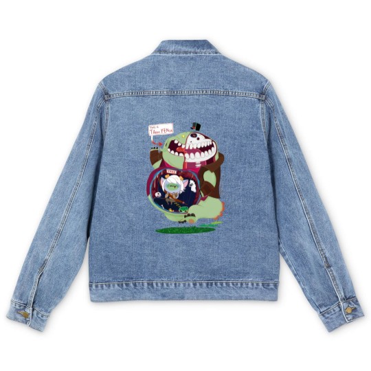 Discover Tahm Kench Men's Denim Jackets, Tahm Kench, Tahm, River King, Lol Men's Denim Jackets, Lol Men's Denim Jackets