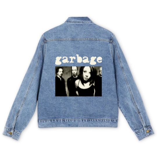 Discover Garbage Band Concert Tour Unisex Cotton Men's Denim Jackets Unisex Men's Denim Jackets Band Men's Denim Jackets