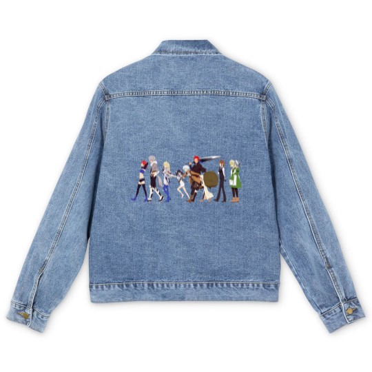 Discover Danmachi Men's Denim Jackets