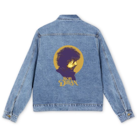Discover Bob Dylan Retro Men's Denim Jackets, Bob Dylan Men's Denim Jackets, Vintage Bob Dylan