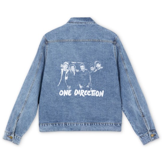 Discover One Direction  Men's Denim Jackets, One Direction Men's Denim Jackets, One Direction Men's Denim Jackets, 1D Men's Denim Jackets, One Direction FanXmas Gift