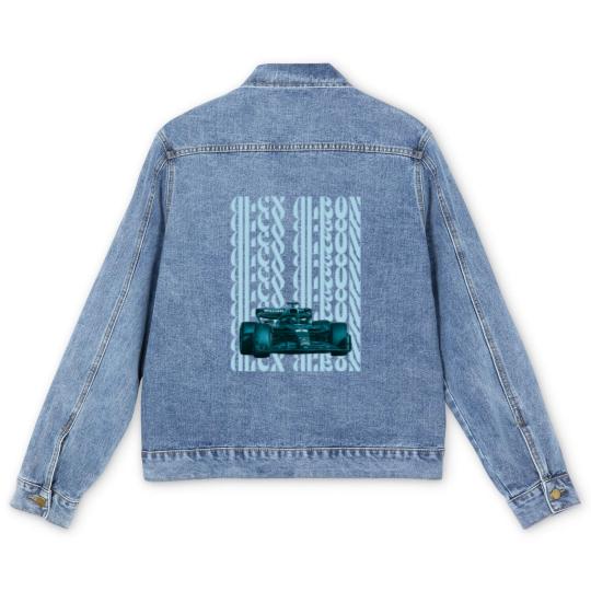 Discover BELLA CANVAS Alex Albon WILLIAMS unisex Men's Denim Jackets