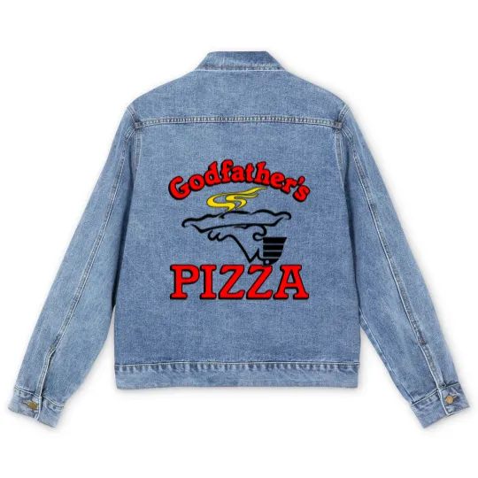 Discover Godfathers Pizza Men's Denim Jackets