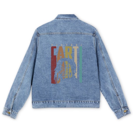 Discover Playboi Carti Men's Denim Jackets, Playboi Carti Retro Men's Denim Jackets