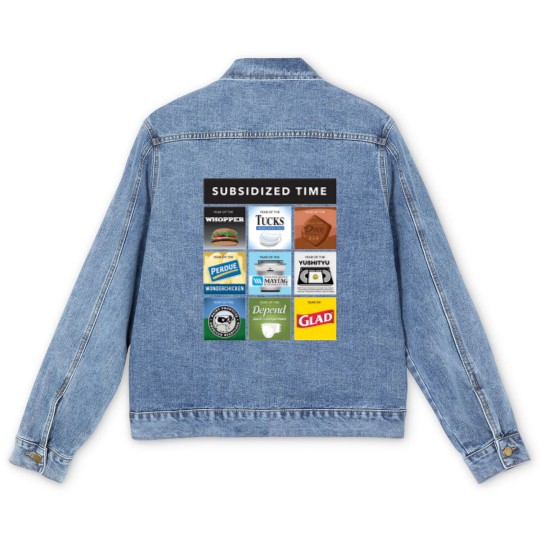Discover Subsidized Time from Infinite Jest - Infinite Jest - Men's Denim Jackets