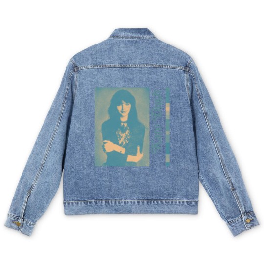 Discover Kate Bush / Retro Style FanArt - Kate Bush - Men's Denim Jackets