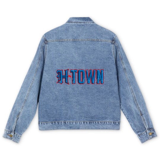 Discover H-Town Houston Texan unisex Men's Denim Jackets