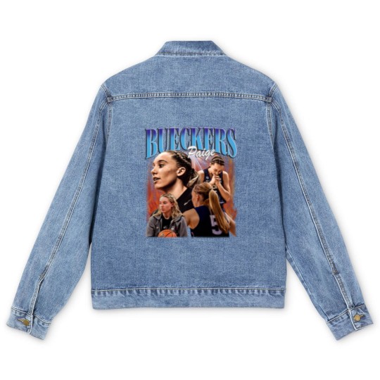 Discover Paige Bueckers Men's Denim Jackets Basketball Player