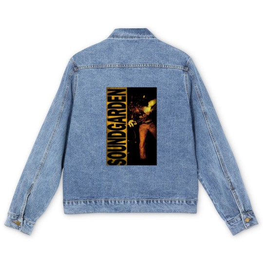 Discover Soundgarden Men's Denim Jackets - Rock Music Men's Denim Jackets - Chris Cornell