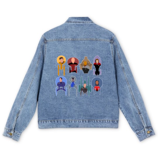 Discover Trek ships & captains 2020 Men's Denim Jackets