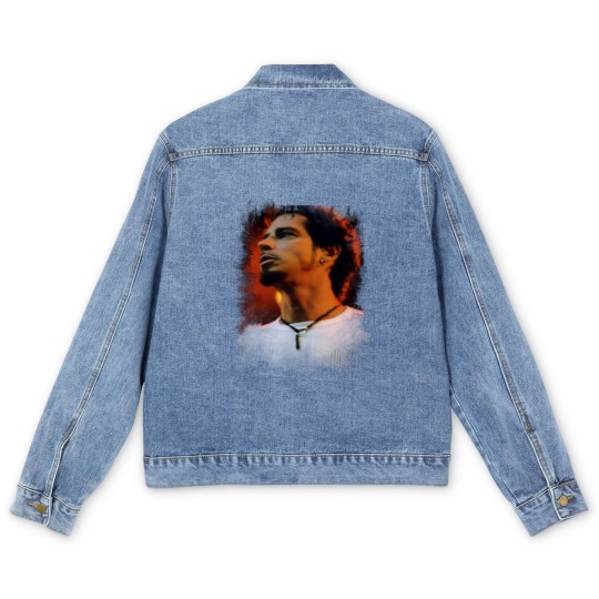 Discover Chris Cornell Chris Cornell in loving memory Men's Denim Jackets