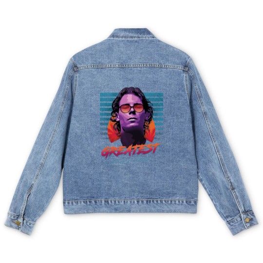 Discover Rafael Nadal GOAT - Rafael Nadal - Men's Denim Jackets