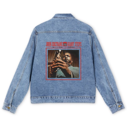 Discover Men's Cotton Crew Men's Denim Jackets John Coltrane Giant Steps