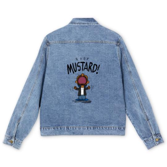 Discover Kendrick Lamar MUSTARD Meme Men's Denim Jackets, Unisex Men's Denim Jackets Men's Denim Jackets for Fans