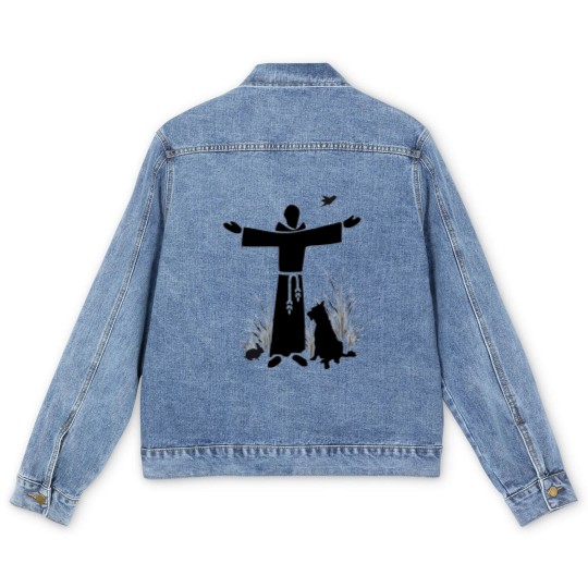 Discover Feast of St Francis of Assisi Men's Denim Jackets