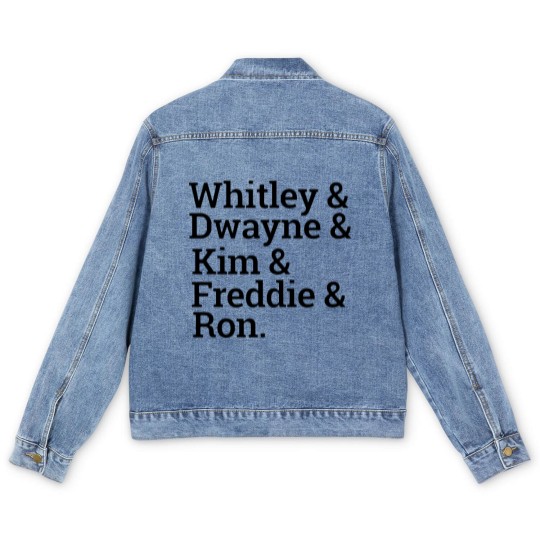 Discover A Different World Men's Denim Jackets