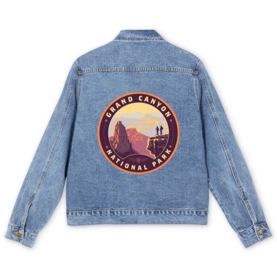 Discover Grand Canyon National Park Men's Denim Jackets