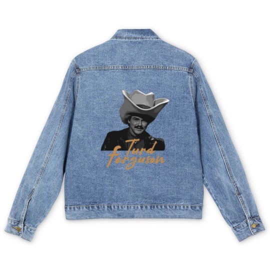 Discover Turd Ferguson Portrait Men's Denim Jackets, Turd Ferguson Men's Denim Jackets