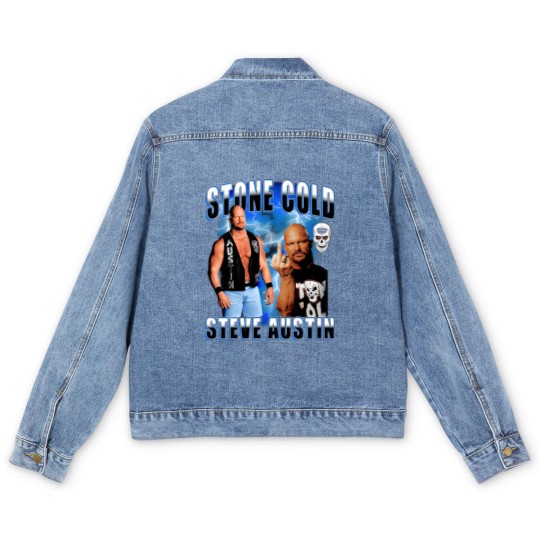 Discover Stone Cold Steve Austin Men's Denim Jackets