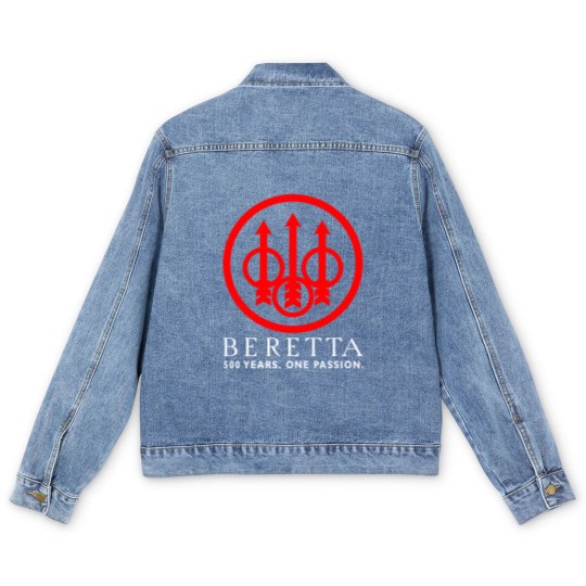 Discover Beretta Logo Men's Denim Jackets