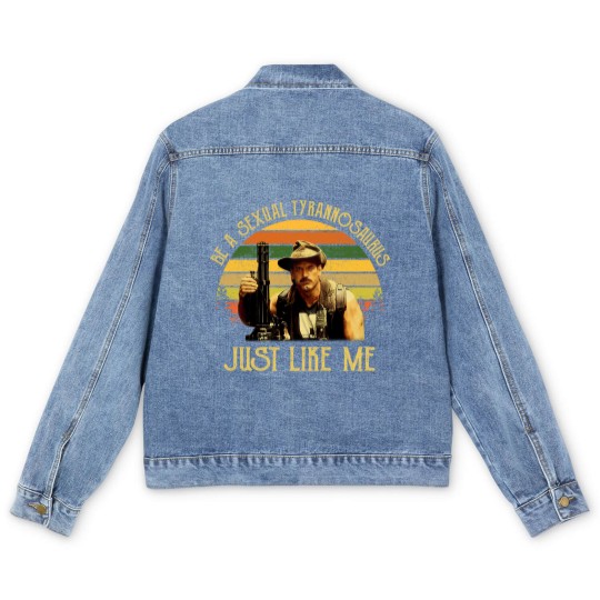 Discover Sexual Tyrannosaurus Men's Denim Jackets