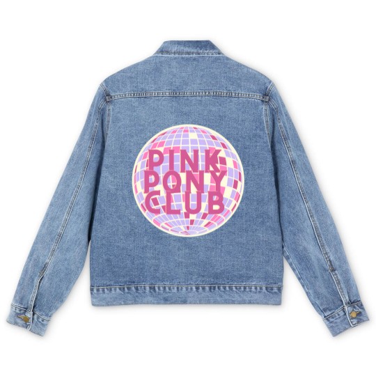 Discover Pink Pony Club Disco Men's Denim Jackets
