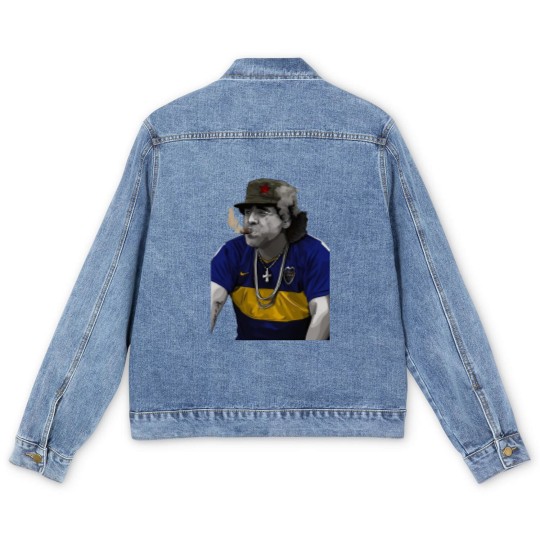 Discover Maradona , Maradona Men's Denim Jackets, Life is Life