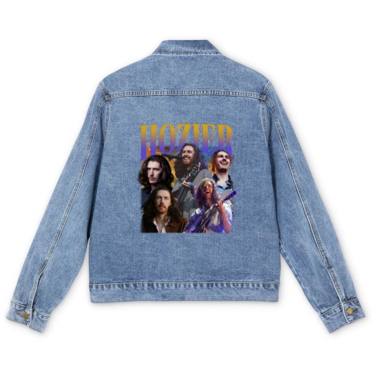 Discover Music Men's Denim Jackets, Hozier Men's Denim Jackets, Classic 90s Graphic Men's Denim Jackets, Unisex, Vintage