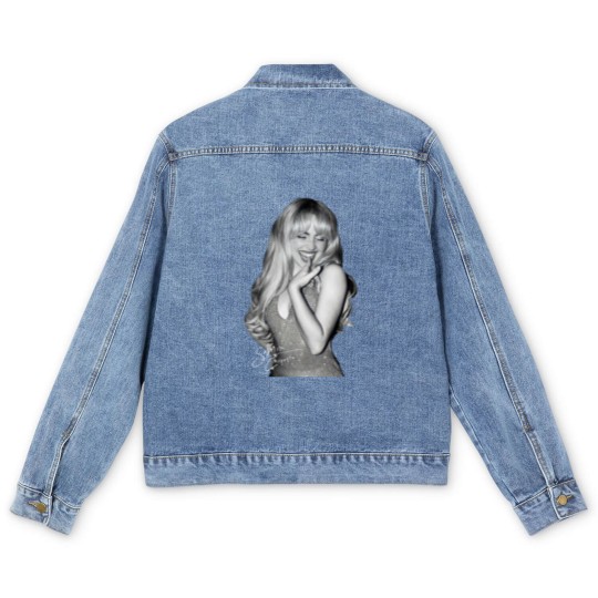 Discover Vintage Sabrina 2024 Tour Men's Denim Jackets,, Carpenter Graphic Men's Denim Jackets, Trendy Men's Denim Jackets 2024 Gift