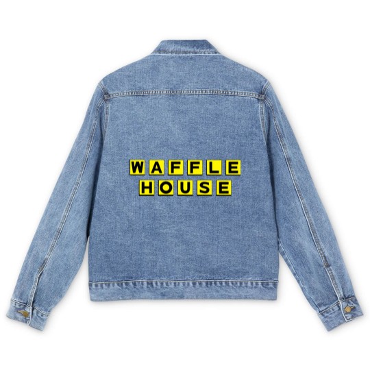 Discover Waffle House Fast Food Men's Denim Jackets