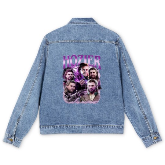 Discover Hozier Bootleg Men's Denim Jackets, Hozier Gale BG3 Men's Denim Jackets, Gale Baldurs Gate 3 Men's Denim Jackets