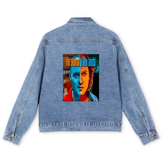 Discover The Silence of the Lambs Men's Denim Jackets, Silence of the Lambs Movie Poster Men's Denim Jackets
