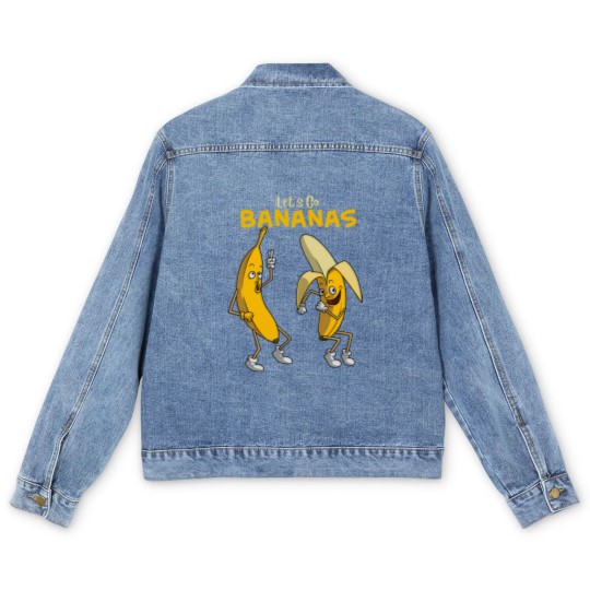 Discover Savannah Bananas Baseball Let s Go Bananas Men's Denim Jackets