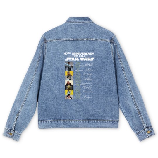 Discover StarWars Men's Denim Jackets, StarWars Signatures Men's Denim Jackets, StarWars 47th Anniversary Men's Denim Jackets