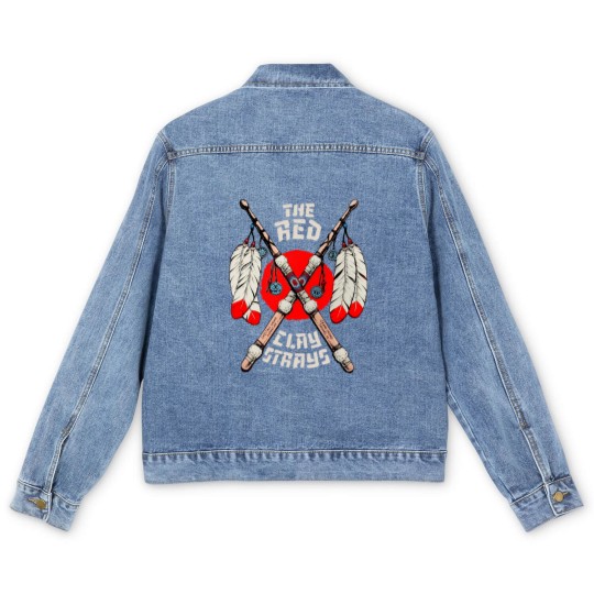 Discover The Red Clay Strays Show 2 In Shawnee Oklahoma On Feb 21 2025 Men's Denim Jackets