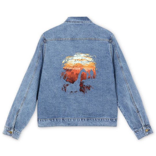 Discover The Last Of Us The Last of Us Garden Flags Men's Denim Jackets
