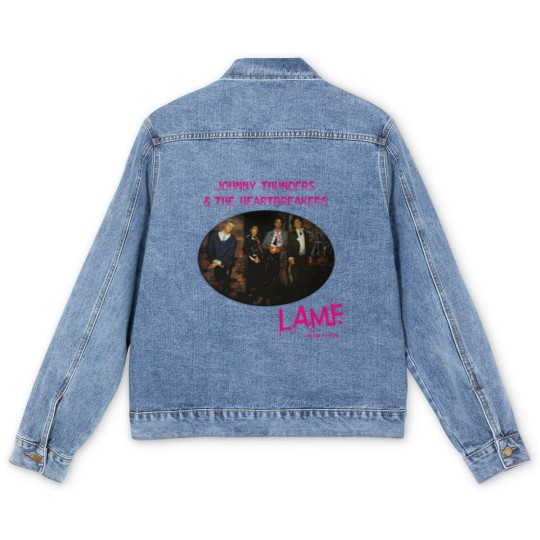 Discover Johnny Thunders L.A.M.F Men's Denim Jackets