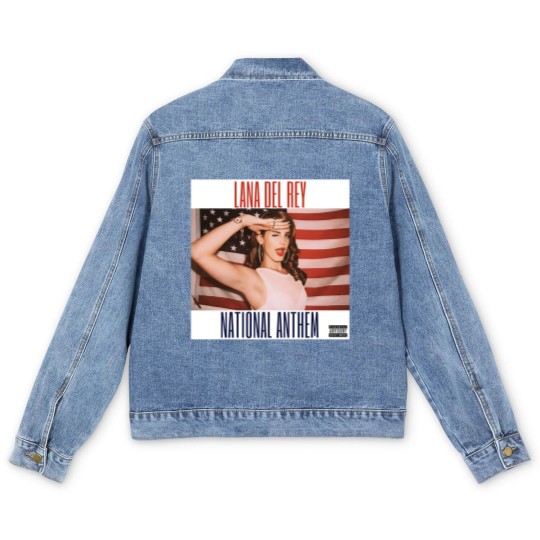 Discover National Anthem Lana Del Rey Men's Denim Jackets Unisex