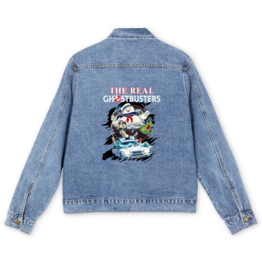 Discover Ghostbusters 80s Vintage  Men's Denim Jackets, Ghostbusters Men's Denim Jackets, For Halloween Men's Denim Jackets, Halloween Men's Denim Jackets, For Ghostbusters Men's Denim Jackets 2023