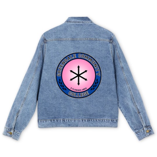 Discover Greendale Community College Men's Denim Jackets