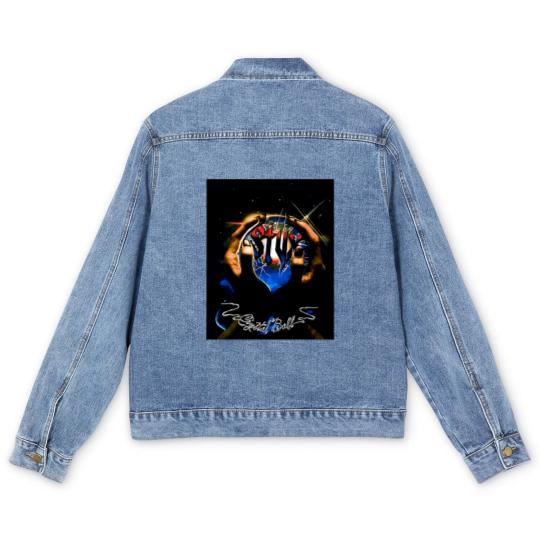 Discover Tommy Shaw Styxs Crystal Ball Men's Denim Jackets