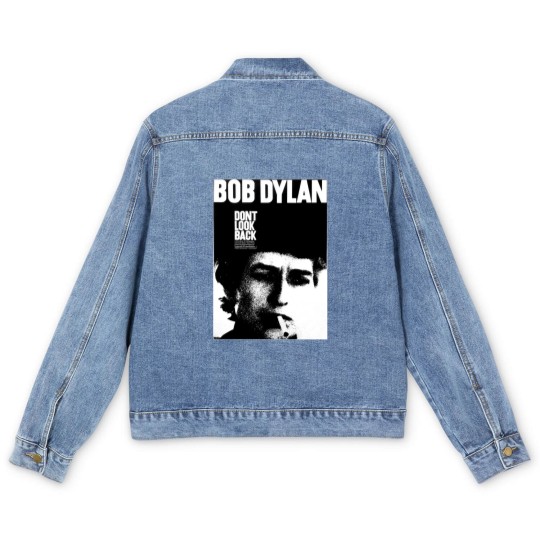Discover Bob Dylan Dont Look Back Men's Denim Jackets, Bob Dylan Men's Denim Jackets