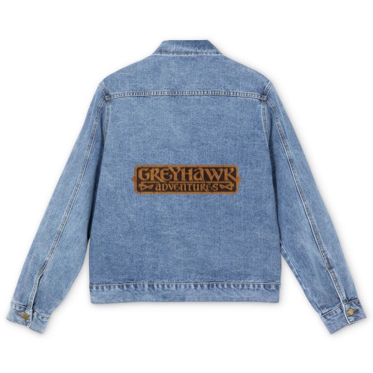 Discover GREYHAWK - Advanced Dungeons and Dragons - Old School DnD Men's Denim Jackets