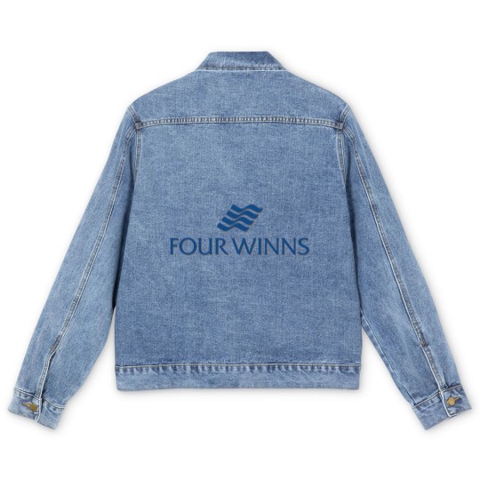 Discover FOUR WINNS BOAT MOTOR MERCH Men's Denim Jackets