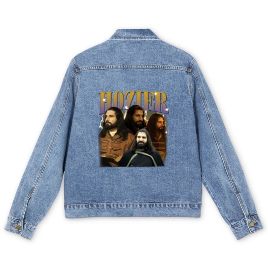 Discover H.o.z.i.e.r Funny Meme Men's Denim Jackets, Nandor Vintage Men's Denim Jackets, Lord Of The Rings Aragon