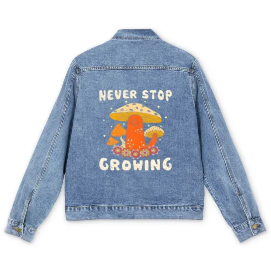Discover PEACE SIGN LOVE 1960S 1970S Tie Dye Groovy Hippie Men's Denim Jackets