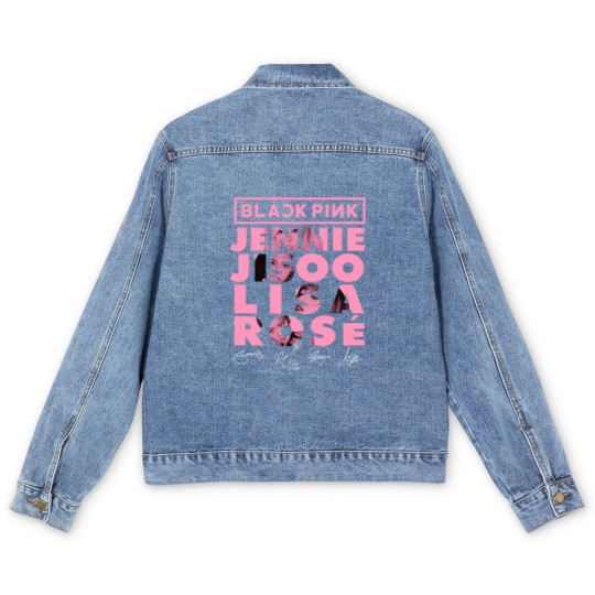 Discover Blackpink world tour 2025 Men's Denim Jackets