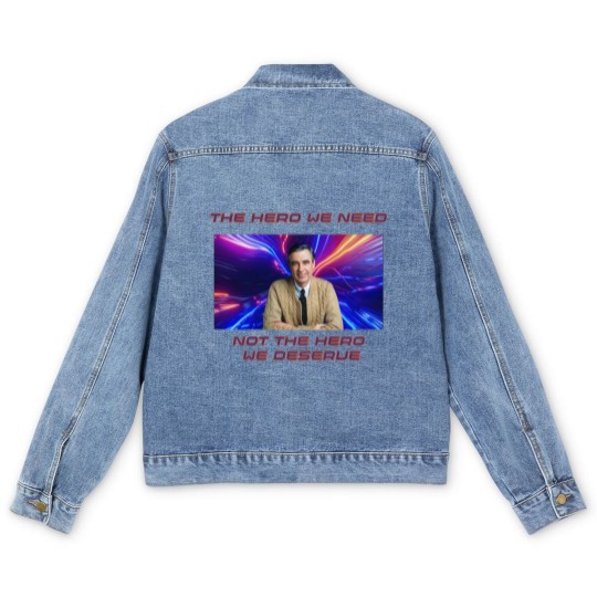Discover Mr. Rogers Short-Sleeve Unisex Men's Denim Jackets