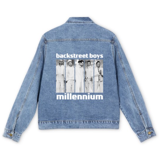 Discover Backstreet Boys Music Vintage Men's Denim Jackets